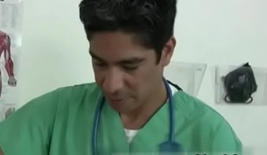Cute doctors nude video gay I placed a petite amount of lubricant