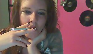 I want you to smoke a cig with me