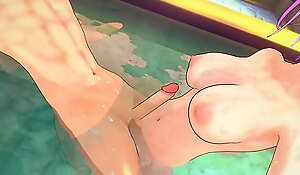 Campbuddy yaoi hentai 3d - yuri futanari fucks yoichi in the bathtube - anal creampie hard sex animation gay cum in his ass 4k