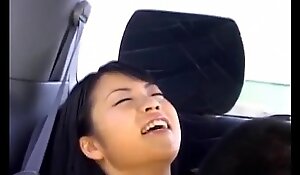 Aya matsuki has bee stings sucked and slit aroused in the car