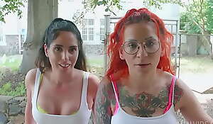 Anal casting for linda del sol and natasha ink 0 pussy dap balls deep anal rimming piss cum swallow lesbo 5on2 bbc paf019
