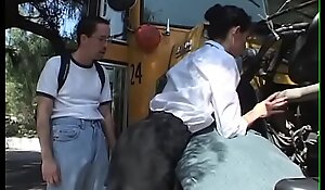 Schoolbusdriver girl get fuck for repair the bus - bj-fuck-anal-facial-cumshot