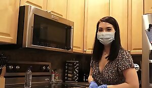 Big tits nude maid mina moon - housekeeping hottie paid xtra to clean naked - sexy asian goddess hd